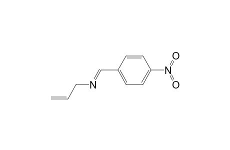 2-Propen-1-amine, N-[(4-nitrophenyl)methylene]-