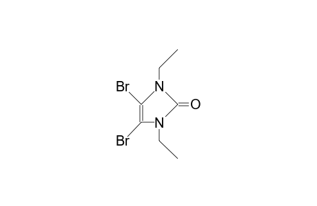 4,5-Dibromo-1,3-diethyl-2(3H)-imidazolone