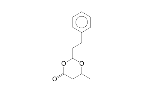 6-Methyl-2-(2-phenylethyl)-1,3-dioxan-4-one