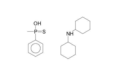 Phosphinothioic acid, methylphenyl-, compd. with N-cyclohexylcyclohexanamine (1:1)