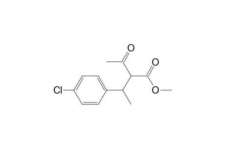Methyl 2-acetyl-3-(4-chlorophenyl)butanoate