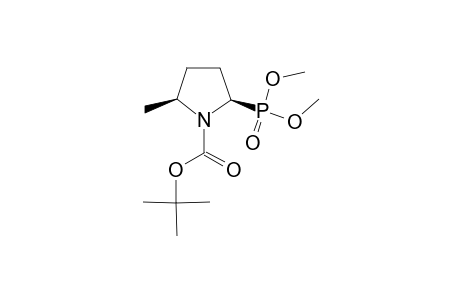 DIMETHYL-(2R,5S)-(-)-N-(TERT.-BUTOXYCARBONYL)-5-METHYLPYRROLIDINE-2-PHOSPHONATE