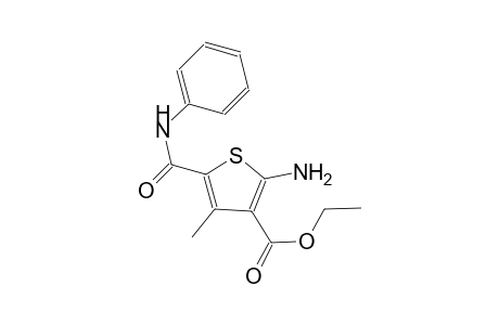 ethyl 2-amino-5-(anilinocarbonyl)-4-methyl-3-thiophenecarboxylate