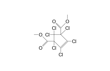 1,2,3,4,4,5-Hexachloro-1-cyclopentene-cis-3,5-dicarboxylic acid, dimethyl ester