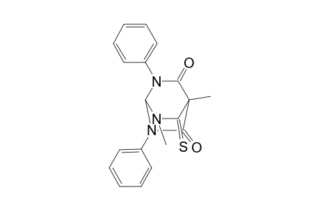 4,7-Dimethyl-2,6-diphenyl-8-thioxo-2,6,7-triazabicyclo[2.2.2]octane-3,5-dione
