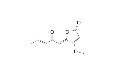(Z)-4-Methoxy-5-[(3-methyl-2-butenoyl)methylene]-2(5H)-furanone