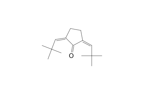 Cyclopentanone, 2,5-bis(2,2-dimethylpropylidene)-, (Z,Z)-
