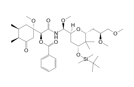 7-O-Benzoyl-13-O-(tert-butyldimethylsilyl)pederin