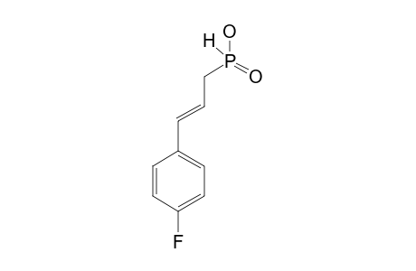 [3-(4-FLUOROPHENYL)-PROPEN-2-YL]-PHOSPHINIC-ACID