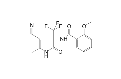 Benzamide, N-(4-cyano-5-methyl-2-oxo-3-trifluoromethyl-2,3-dihydro-1H-pyrrol-3-yl)-2-methoxy-