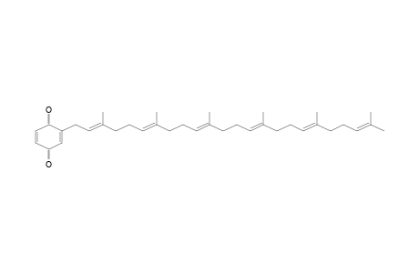 2-[(2E,6E,10E,14E,18E)-3,7,11,15,19,23-hexamethyltetracosa-2,6,10,14,18,22-hexaenyl]-1,4-benzoquinone
