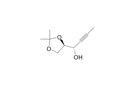 (2R,3S)-1,2-O-Isopropylidene-5-methyl-4-pentyne-1,2,3-triol