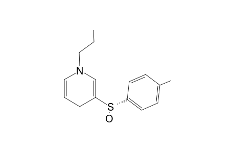 1-propyl-3-[(S)-p-tolylsulfinyl]-4H-pyridine