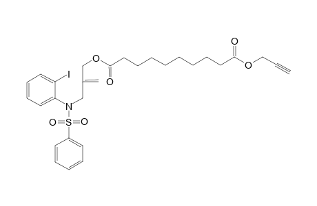 Decane-1,10-dioic acid 1-propargylic ester 10-[3-(N-2-(odophenyl)-N-phenylsulfonylamido)-2-methylenepropyl ester