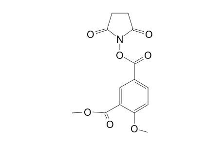 N-[4-Methoxy-3-methoxycarbonyl)benzoyloxy]succininide