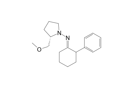 RS,S-2-(Methoxymethyl)-1-[(2'-phenylcyclohexyliden)amino] pyrrolidine