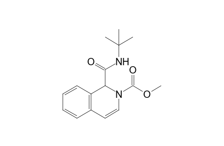 1-(tert-butylcarbamoyl)-1H-isoquinoline-2-carboxylic acid methyl ester
