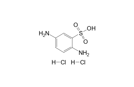 Benzenesulfonic acid, 2,5-diamino-, dihydrochloride