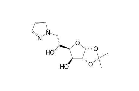 6-deoxy-1,2-o-isopropylidene-6-(pyrazol-1-yl)-alpha-D-gluocofuranose