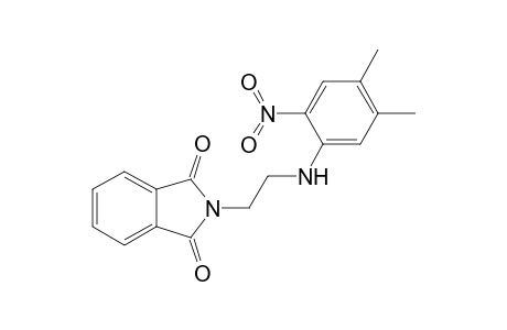 4,5-Dimethyl-2-nitro-N-(2'-phthalimidoethyl)aniline
