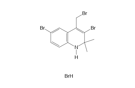 4-(BROMOMETHYL)-3,6-DIBROMO-1,2-DIHYDRO-2,2-DIMETHYLQUINOLINE, HYDROBROMIDE