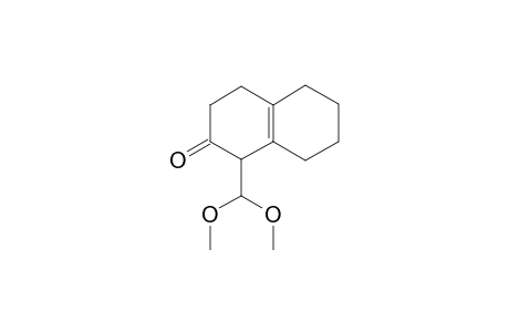 1-(Dimethoxymethyl)-3,4,5,6,7,8-hexahydro-2(1H)-naphthalenone