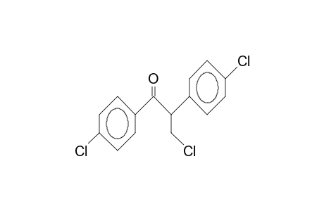 1,2-Bis(4-chloro-phenyl)-3-chloro-1-propanone