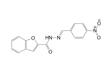 N'-[(E)-(4-nitrophenyl)methylidene]-1-benzofuran-2-carbohydrazide