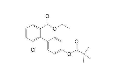 Ethyl 6-chloro-4'-(pivaloyloxy)biphenyl-2-carboxylate
