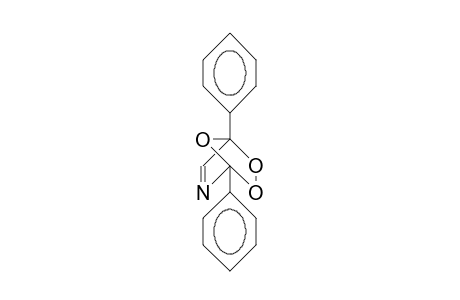 1,4-Diphenyl-2,3,7-trioxa-5-aza-bicyclo(2.2.1)hept-5-ene