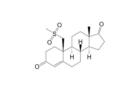 Androst-4-ene-3,17-dione, 19-(methylsulfonyl)-