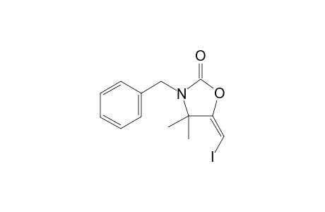 (E)-3-benzyl-5-(iodomethylene)-4,4-dimethyloxazolidin-2-one