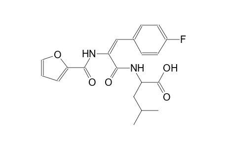 leucine, N-[(2E)-3-(4-fluorophenyl)-2-[(2-furanylcarbonyl)amino]-1-oxo-2-propenyl]-