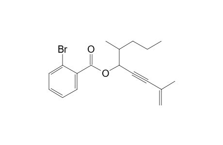 2-Bromobenzoic acid, 2,6-dimethylnon-1-en-3-yn-5-yl ester