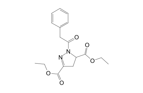 Diethyl 1-(phenylacetyl)-4,5-dihydro-1H-pyrazole-3,5-dicarboxylate