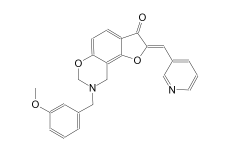 7H-furo[2,3-f][1,3]benzoxazin-3(2H)-one, 8,9-dihydro-8-[(3-methoxyphenyl)methyl]-2-(3-pyridinylmethylene)-, (2Z)-