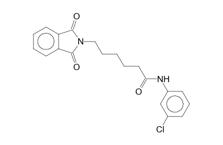 N-(3-Chlorophenyl)-6-(1,3-dioxo-1,3-dihydro-2H-isoindol-2-yl)hexanamide