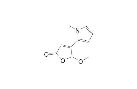 2-Methoxy-3-(1-methyl-2-pyrrolyl)-2H-furan-5-one