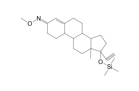 19-Norpregn-4-en-20-yn-3-one, 17-[(trimethylsilyl)oxy]-, O-methyloxime, (17.alpha.)-