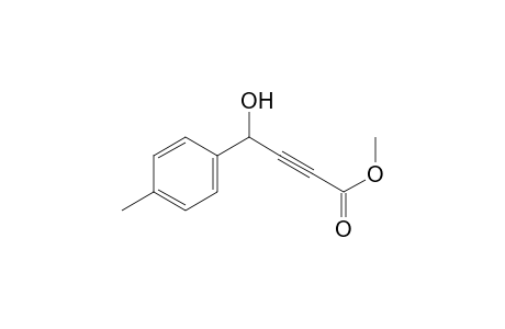 Methyl 4-hydroxy-4-(p-tolyl)but-2-ynoate
