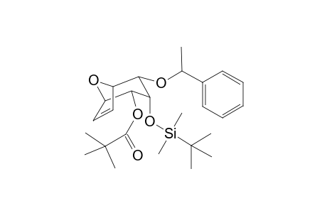 (2.alpha.-(1'-Phenylethoxy)-3.alpha.-(tert-butyldimethylsilyloxy)-8-oxabicyclo[3.2.1]oct-6-en-4.alpha.-yl)pivaloate