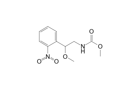 Methyl .beta.-methoxy-o-nitrophenethylcarbamate