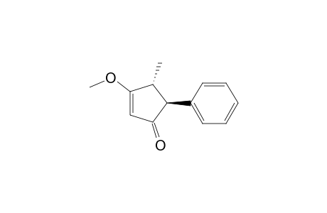 trans-3-Methoxy-5-pheny-4-methylcyclopent-2-en-1-one