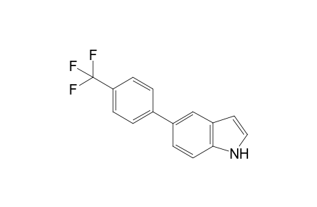 5-(4-Trifluoromethylphenyl)-1H-indole