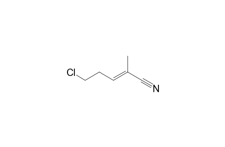 (2E)-5-Chloro-2-methylpent-2-enitrile