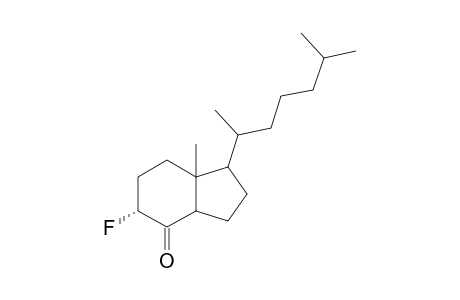 9.alpha.-Fluoro-8-oxo-des-A,B-cholestane