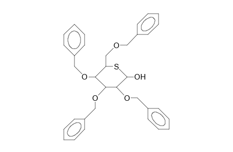 2,3,4,6-Tetra-O-benzyl-5-thio-D-glucopyranose