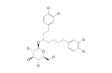 (3R)-1,7-BIS-(3,4-DIHYDROXYPHENYL)-3-(BETA-D-GLUCOPYRANOSYL)-HEPTAN-3-OL