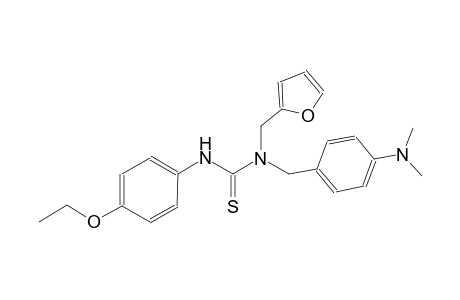 N-[4-(dimethylamino)benzyl]-N'-(4-ethoxyphenyl)-N-(2-furylmethyl)thiourea