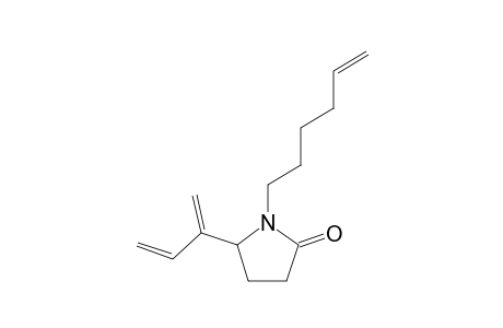1-HEX-5-ENYL-5-(1-METHYLENE-ALLYL)-PYRROLIDIN-2-ONE